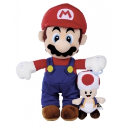 Peluche Mario Bros et Toad Porte Clé