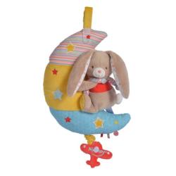 Peluche Musicale Lune Lapin Twiny