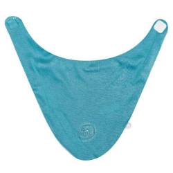 Bavoir Bandana Jersey Turquoise Mix and Match