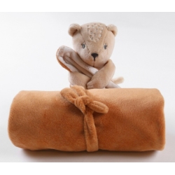 Doudou Couverture Lionne Kendi