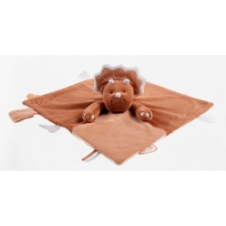Doudou Dinosaure Tricératops Ops Cannelle