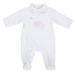 Pyjama Blanc Lola - 6 mois