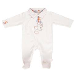 Pyjama Blanc William et Henry - 3 mois