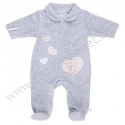 Pyjama Gris Iris et Babette - 6 mois