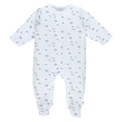 Pyjama Nouky Blanc et Gris - 6 Mois