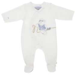 Pyjama Nouky Blanc - 1 mois