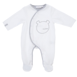 Pyjama Nouky Blanc 1 Mois