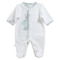 Pyjama Ours Nouky Blanc - Naissance