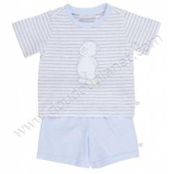 Pyjama 2 Pièces Court Nouky - 9 mois