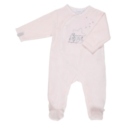 Pyjama Poudre Etoiles Rose - 3 mois