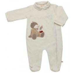 Pyjama Taupe Emma - 1 Mois