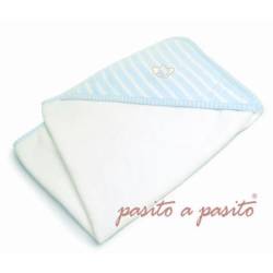 Cape de Bain Bébé Bleu
