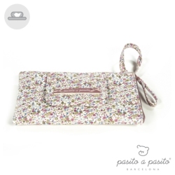 Housse Lingettes Fleurs Roses Botanica