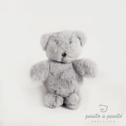 Porte Clés Ours Inés Gris