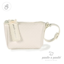 Porte Sucette New Cotton Blanc Cassé