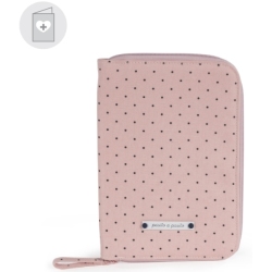 Protège Carnet de Santé Rose Triana