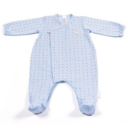 Pyjama Elodie Bleu - 1 mois