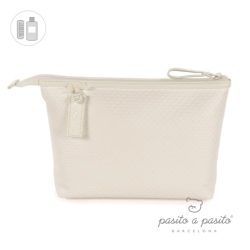 Trousse de Toilette New Cotton Blanc Cassé