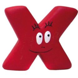 Figurine Lettre X Barbidur