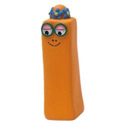 Figurine Lettre I Barbotine