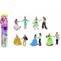 Tube 10 Figurines Le Bal des Princesses