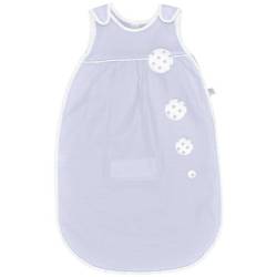 Gigoteuse Ouatinée Bleue Pois Bleus Fine Vintage TOG2 - 65 cm