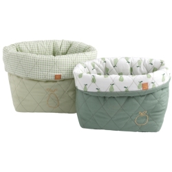 Lot de 2 Paniers De Rangement Botanica