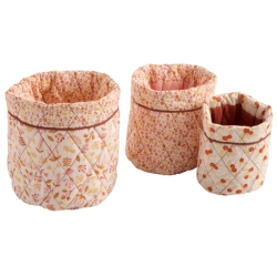 Lot de 3 Paniers De Rangement Esmée