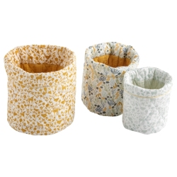 Lot de 3 Paniers De Rangement Promenons nous
