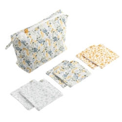 Trousse de Toilette et ses carrés Eponges Promenons nous