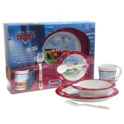 Coffret Repas Micro Ondes Cars
