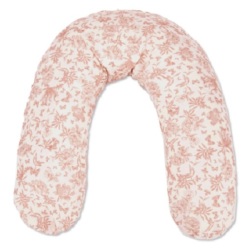 Coussin De Maternité Toile De Jouy Rose