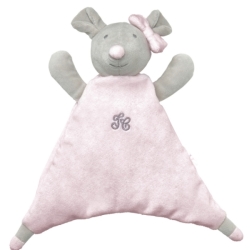 Doudou Souris Eugénie Rose