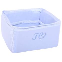 Panier De Toilette Oxford Bleue