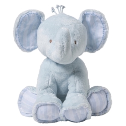 Peluche Eléphant Ferdinand Bleu - 25 cm