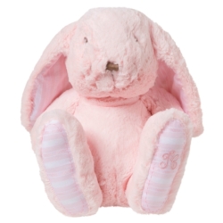 Peluche Lapin Augustin Rose - 35 cm
