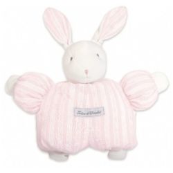 Peluche Lapin Rose Pâle Ligne 1977 - 25 cm