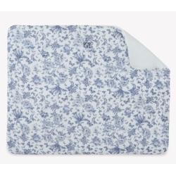 Plaid Toile de Jouy Marine