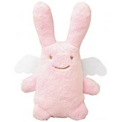 Doudou Lapin Ange Rose - 18 cm