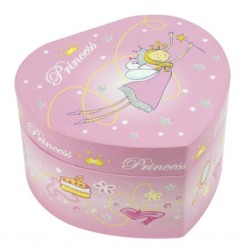 Grand Coeur Musical Princesse Rose