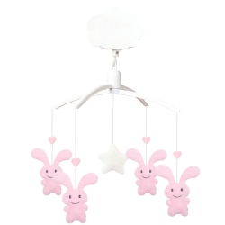 Mobile Musical Funny Bunny Rose