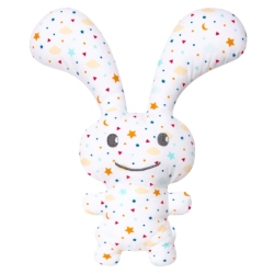 Peluche Lapin Hochet Funny Etoiles 24 cm