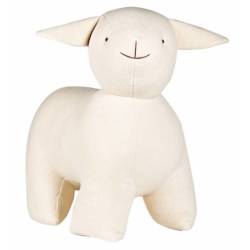 Peluche Mouton Géant Polaire Ecru 55cm
