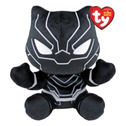 Peluche Black Panther Marvel Beanie Babies Soft Small