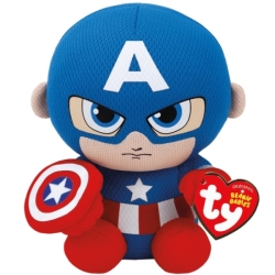 Peluche Captain America Marvel Beanie Babies Small