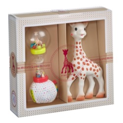 Coffret Sophie la Girafe et Maracas