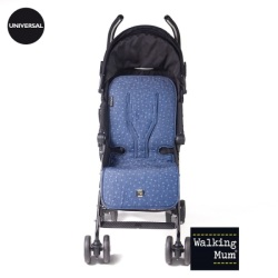 Assise Poussette Universel Denim Baby