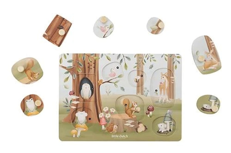 Puzzle Sonore en bois Forest Friends Puzzle Sonore en bois Forest Friends