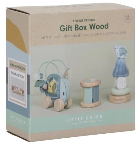 Coffret 3 Jeux Eveil en bois Forest Friends Coffret 3 Jeux Eveil en bois Forest Friends