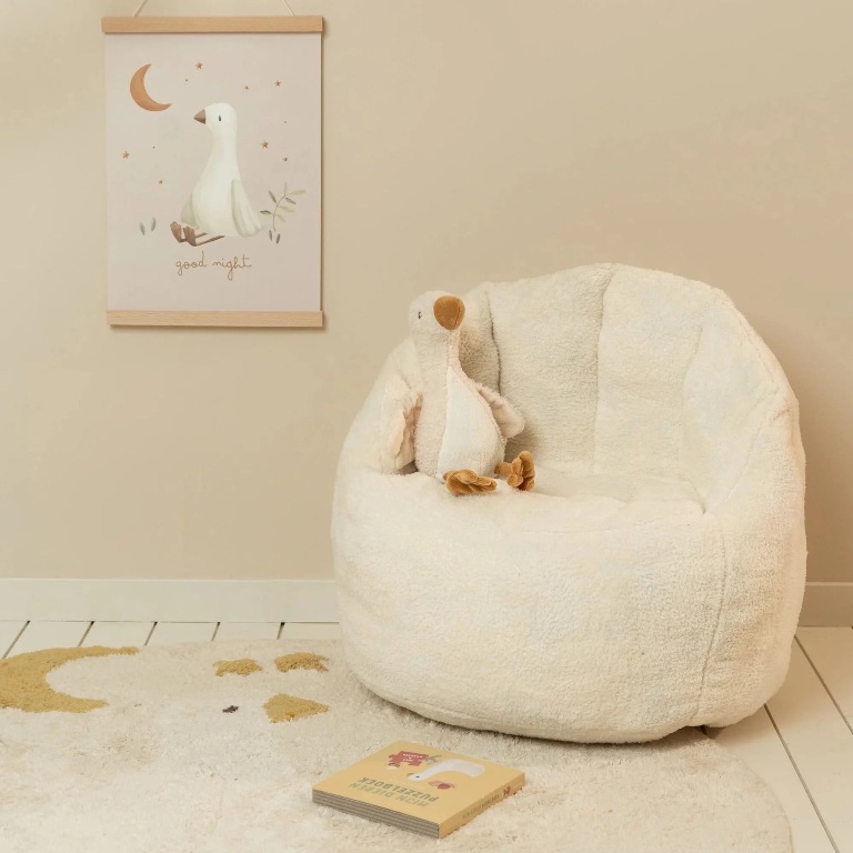 Fauteuil Teddy Blanc Fauteuil Teddy Blanc